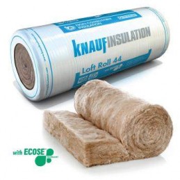 Glass Mineral Wool - Knauf Insulation Loft Roll 44